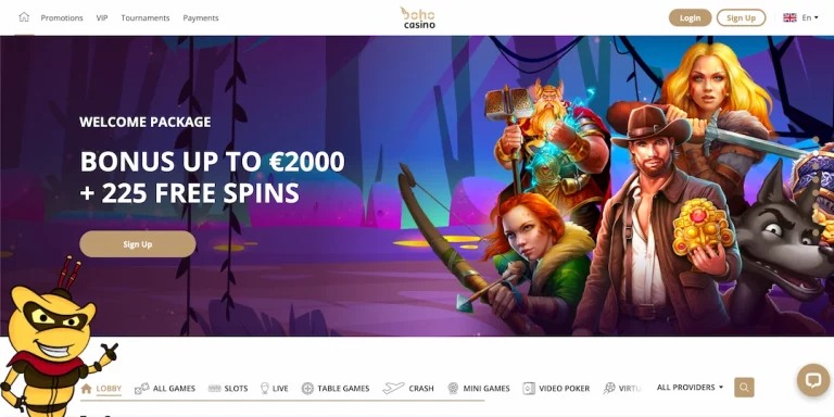 boho casino welcome offer