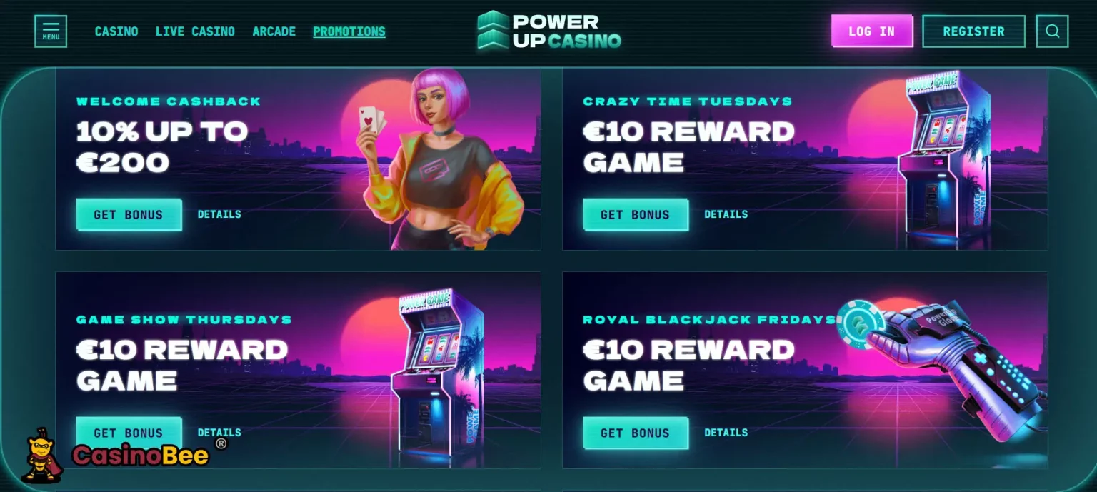 PowerUp Casino Bonus Overview