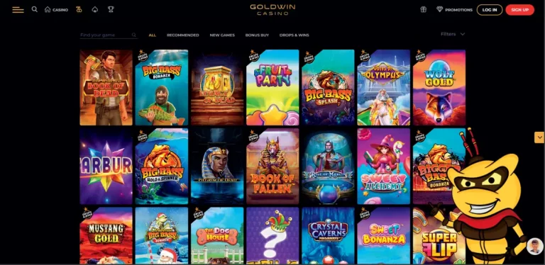 Goldwin Casino Game Selection